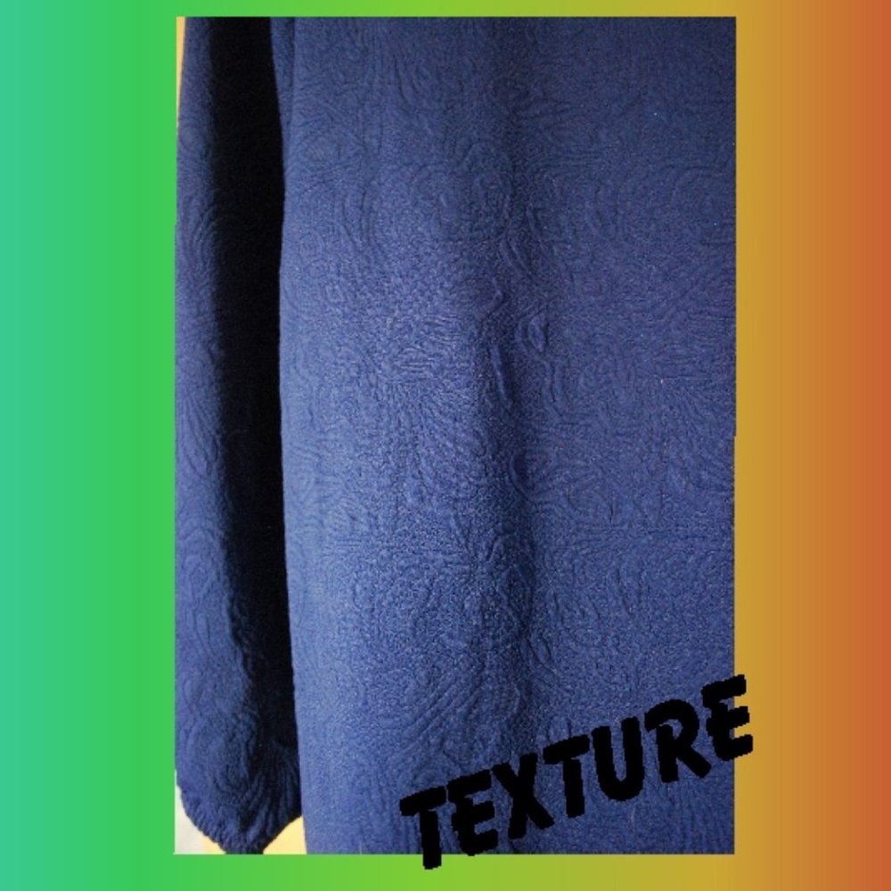 JEWELED ROYAL BLUE FANCY EVENING DRESS - Picture 4 of 4